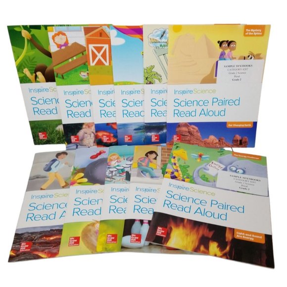 Inspire Science Read Aloud Leveled Readers Grade 2 English Spanish Set McGraw - Picture 5 of 16